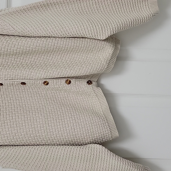 Vintage FOXY FASHION Cropped Raglan Long Sleeve Sweater - Picture 5 of 10